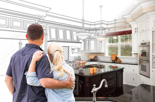 Professional Countertop Replacement technician working in Burlington, NJ